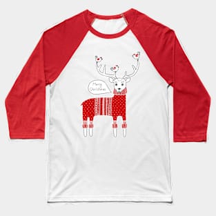 Christmas deer Baseball T-Shirt